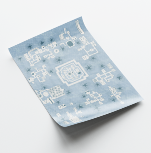 K-2 Dwellers of the Bog Poster Keyless Map
